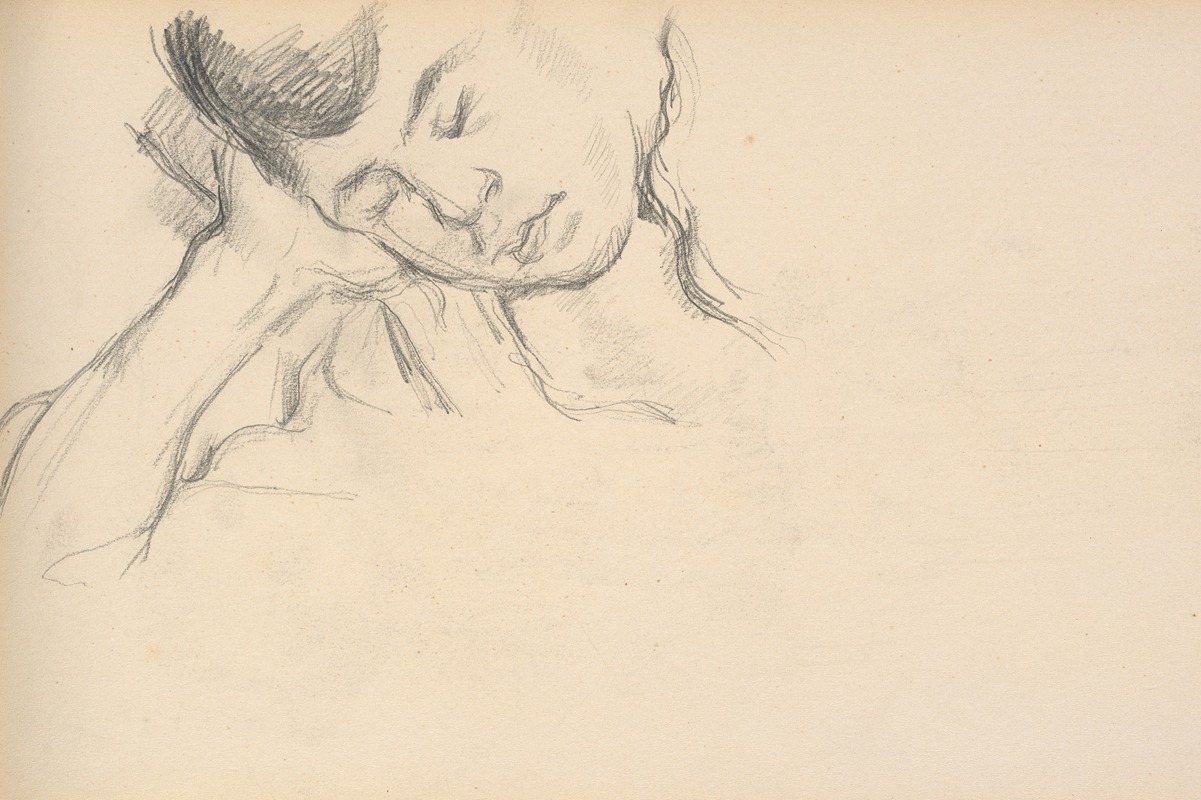 Paul Cézanne - Figure Resting Head on Hand