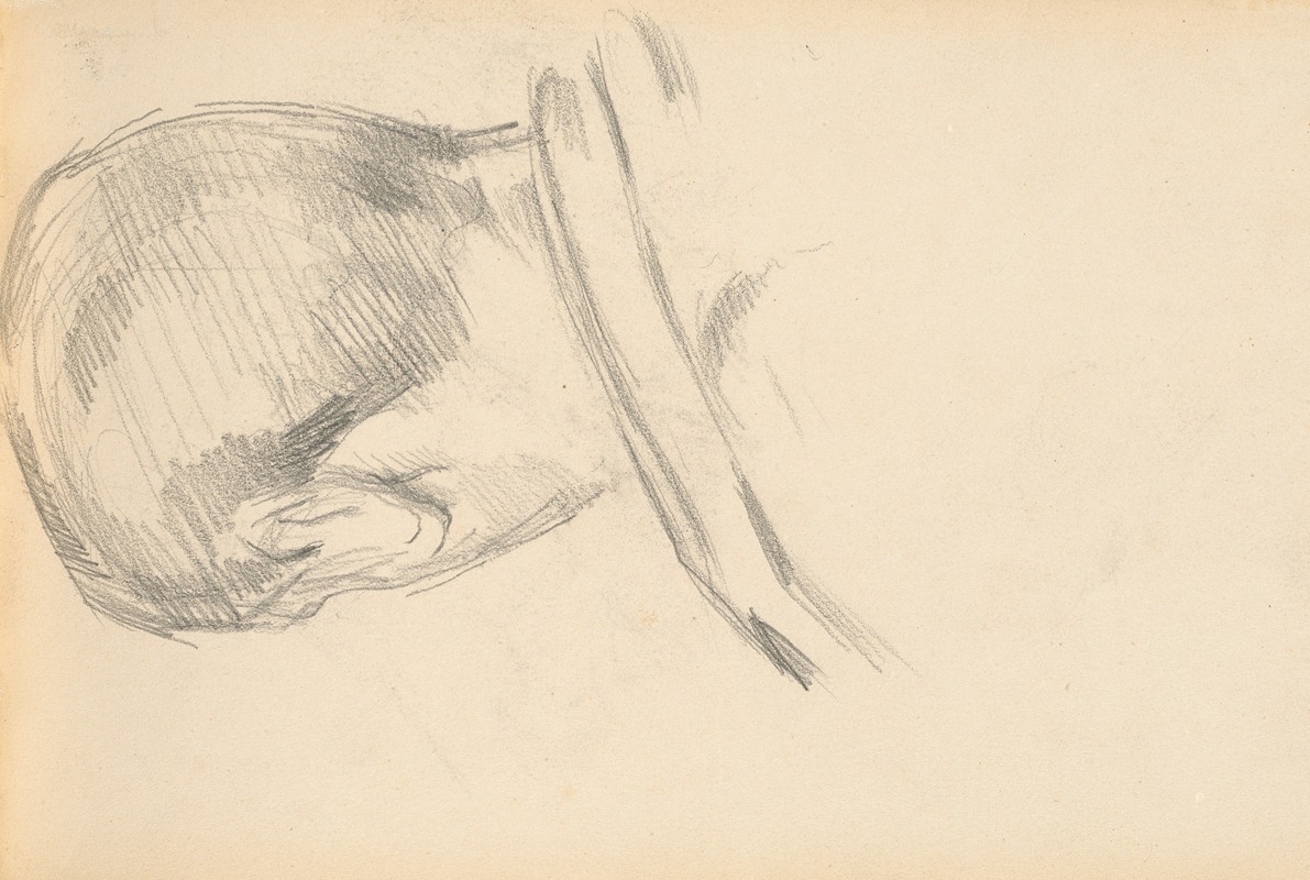 Paul Cézanne - Head of a Boy Seen from Behind