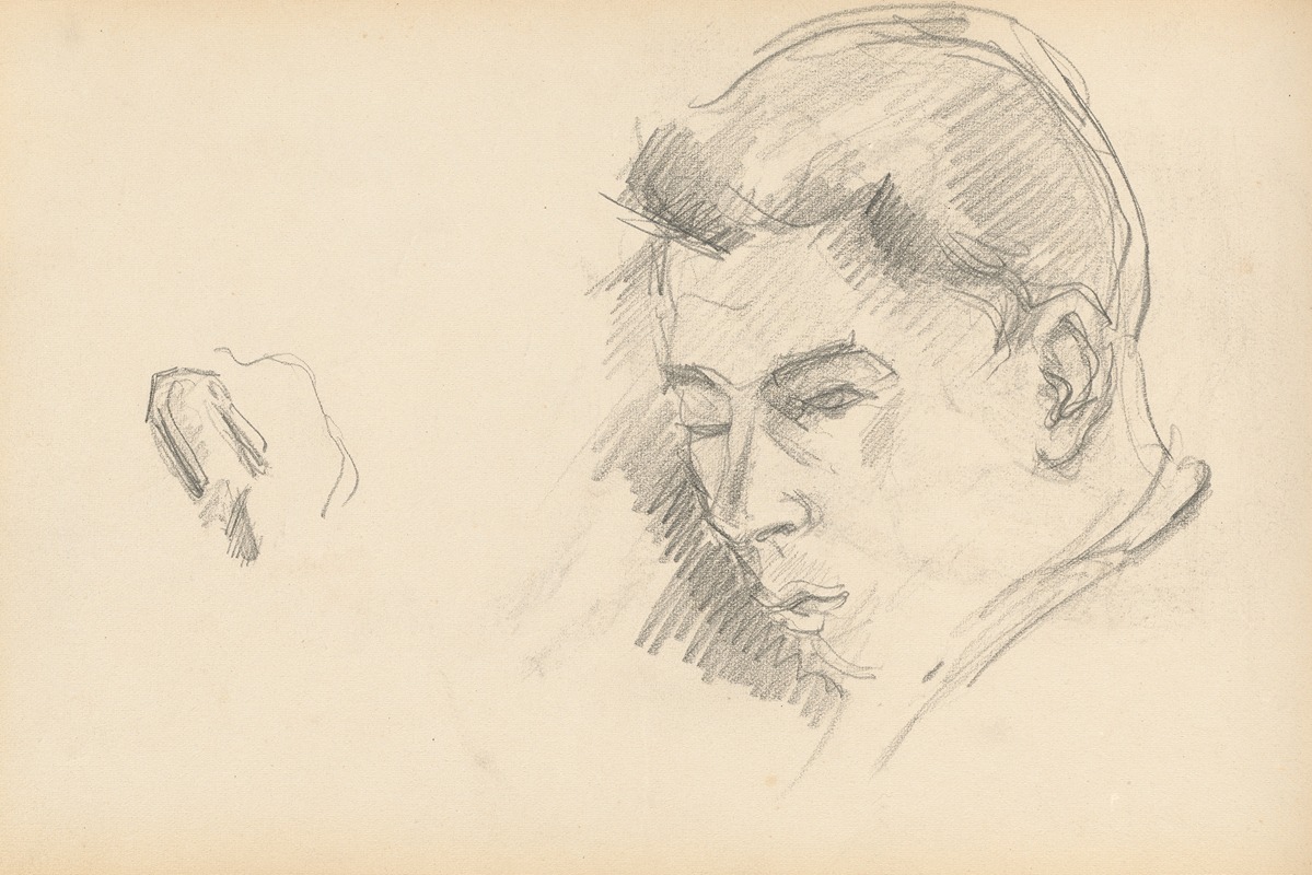 Paul Cézanne - Head of a Boy