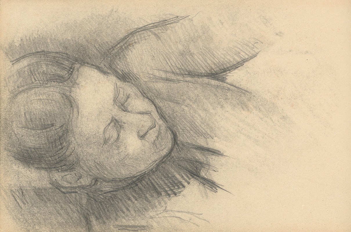 Paul Cézanne - Woman Leaning Forward
