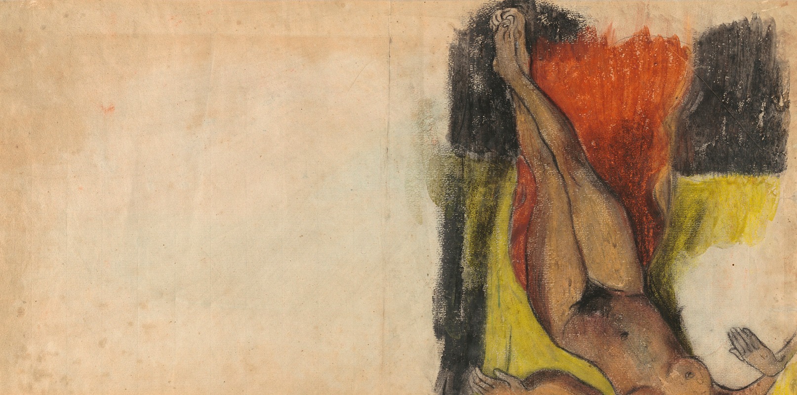 Paul Gauguin - Study for Aita tamari vahine Judith te parari II