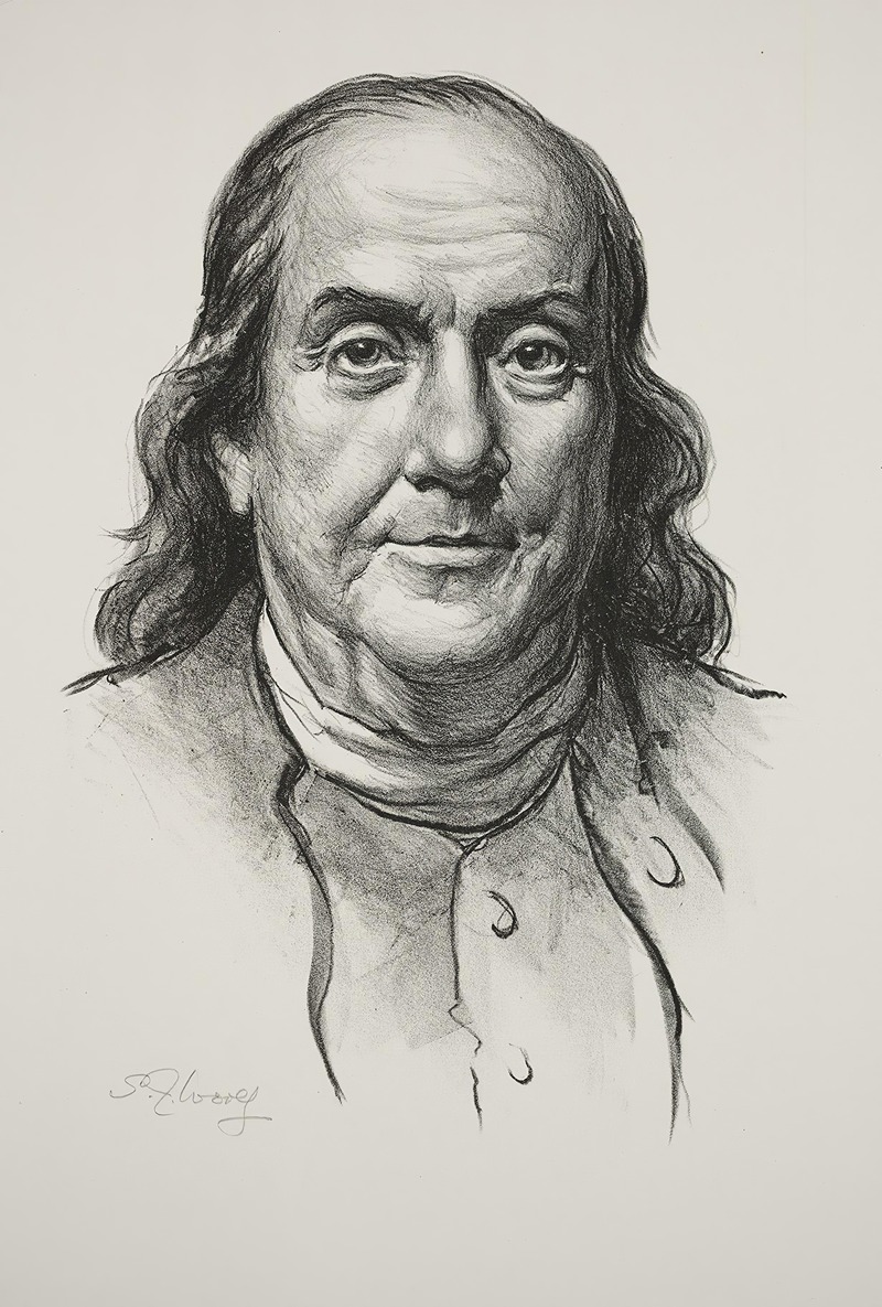 Samuel Johnson Woolf - Benjamin Franklin
