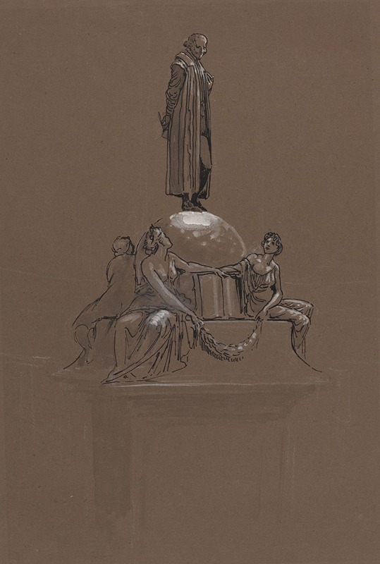 Walter Crane - Design for a Shakespeare Memorial