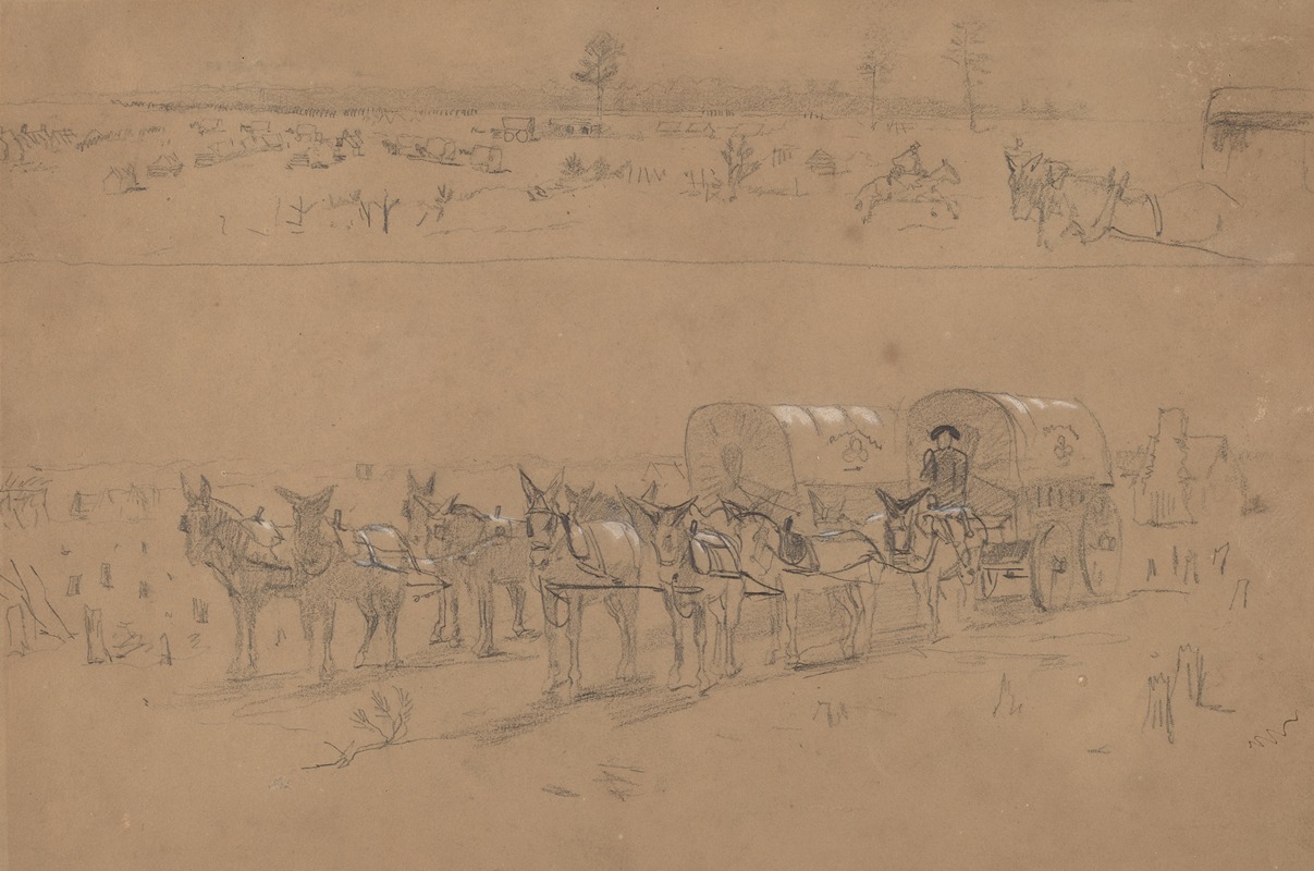 Winslow Homer - Supply Train