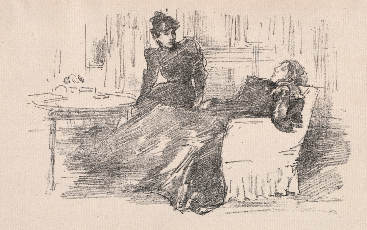 James Abbott McNeill Whistler - The Sisters