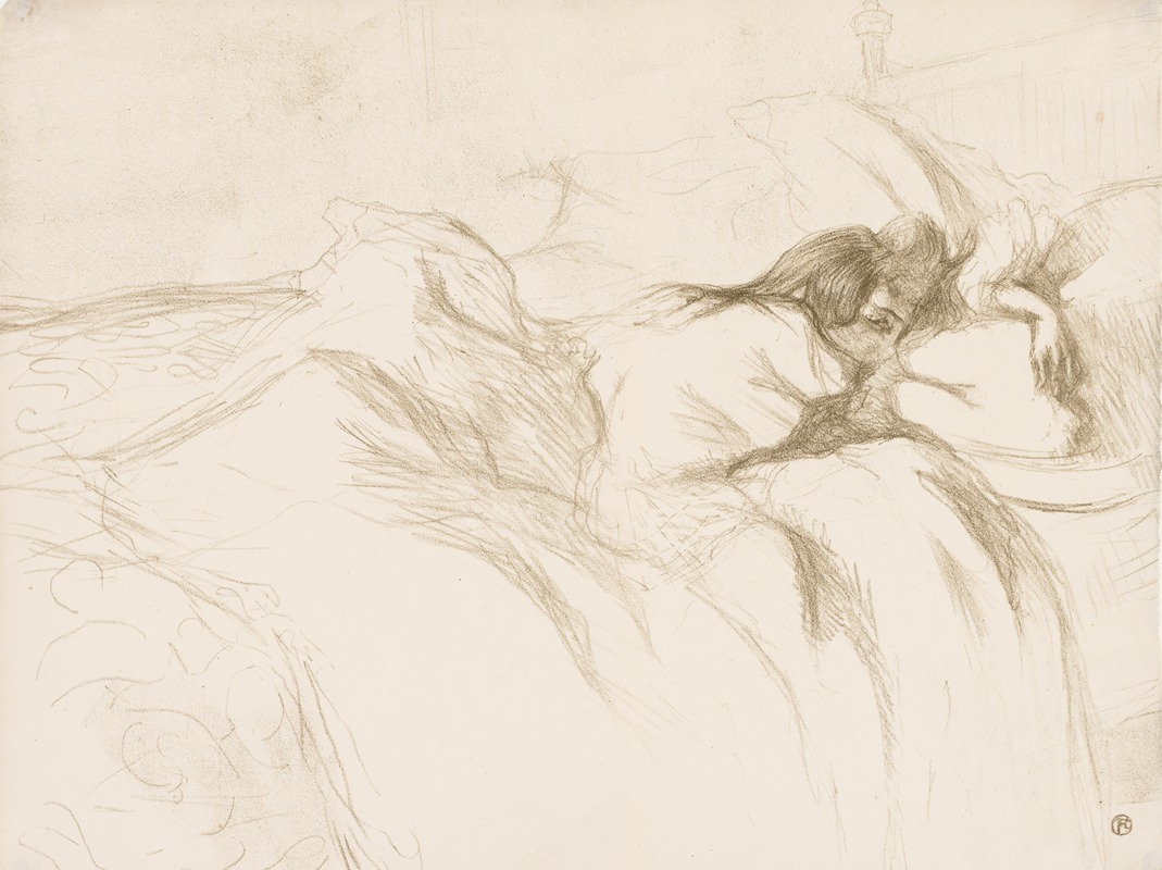 Henri de Toulouse-Lautrec - Elles: Woman Sleeping
