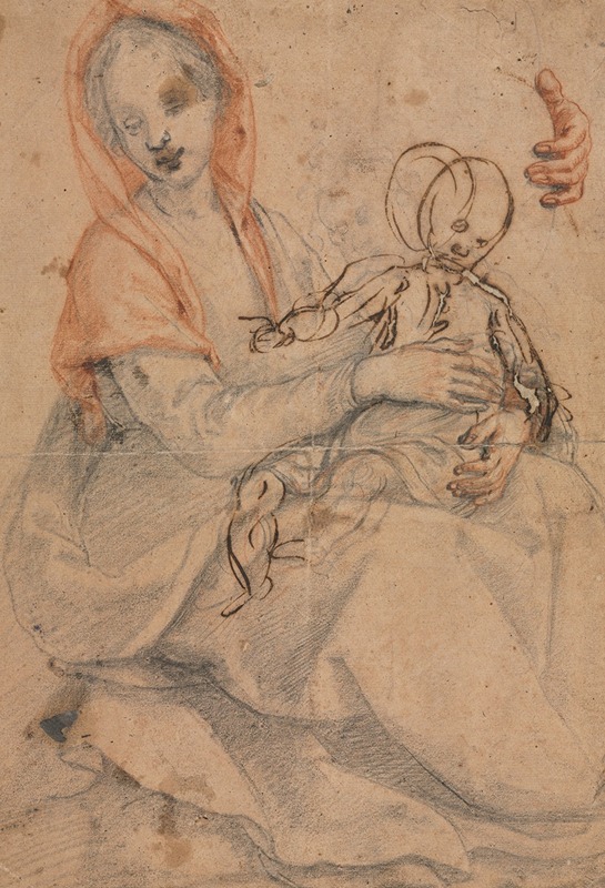 Jacopo da Empoli - Madonna and Child
