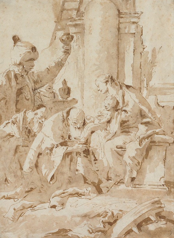 Giovanni Battista Tiepolo - The Adoration of the Magi