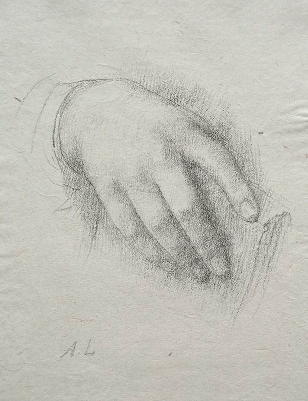 Alphonse Legros - The Hand of Nora E. Legros