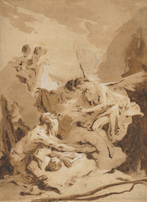 Giovanni Battista Tiepolo - The Last Communion of St. Jerome