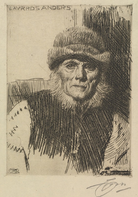 Anders Zorn - Dalecarlian Peasant
