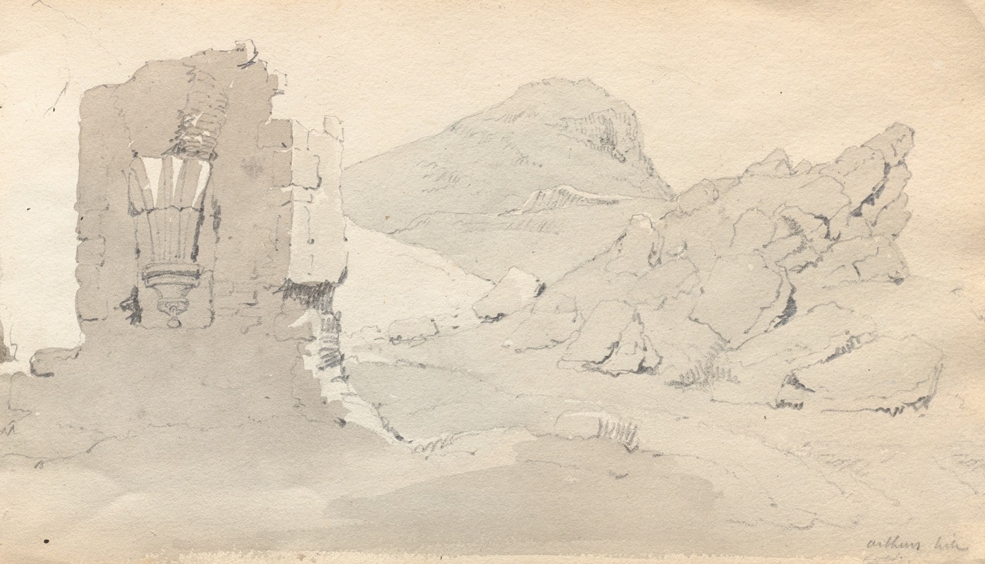 Samuel Prout - Sketchbook: “Ruin”