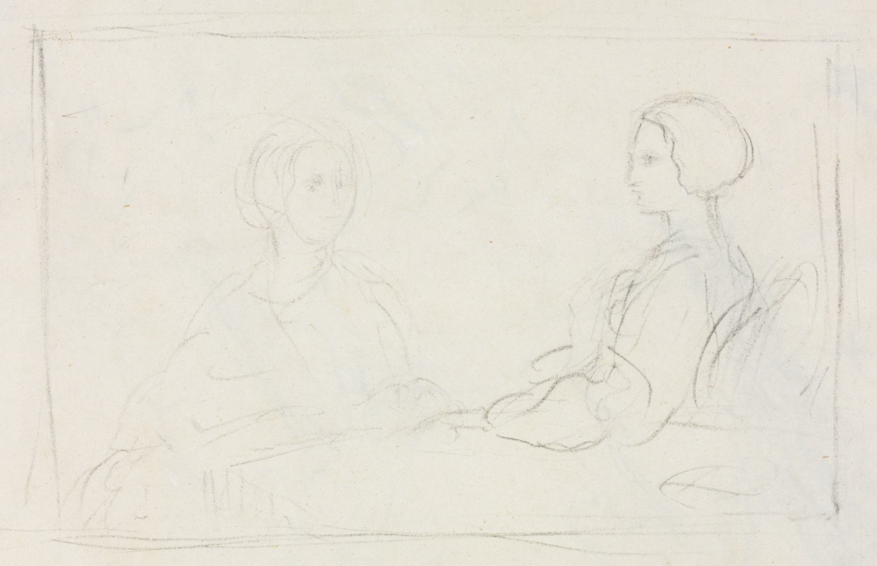 Edgar Degas - Two Seated Women