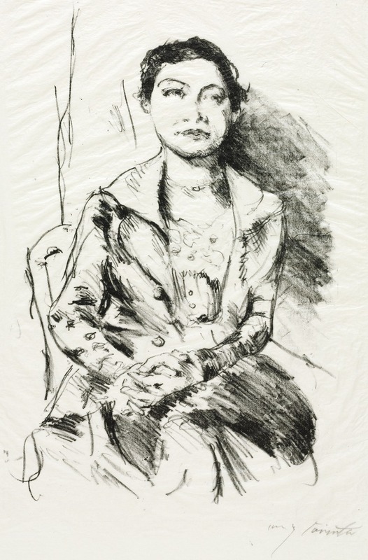 Lovis Corinth - Portrait of a Young Woman (Anneliese Halbe)