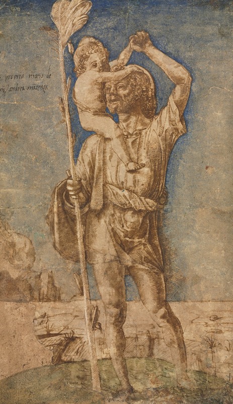 Andrea Mantegna - Saint Christopher