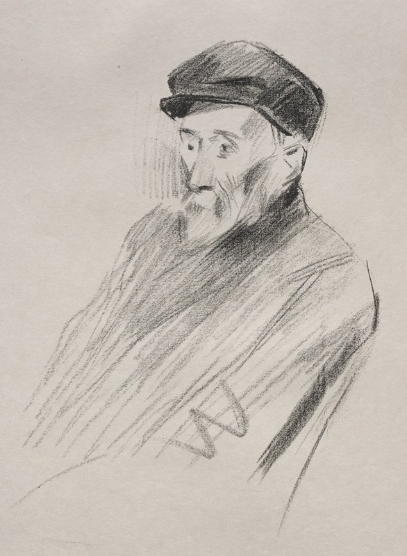Jean-Louis Forain - Portrait of Renoir, Third Plate