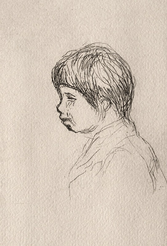 Pierre-Auguste Renoir - Claude Renoir, the Artist’s Son, in Profile