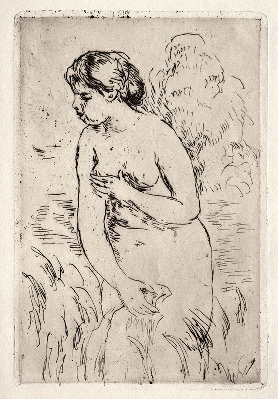 Pierre-Auguste Renoir - Bather Standing Up to Her Knees