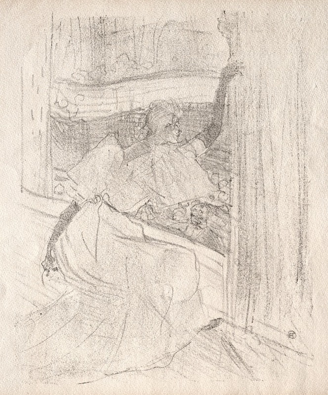 Henri de Toulouse-Lautrec - Yvette Guilbert:  Saluant le public