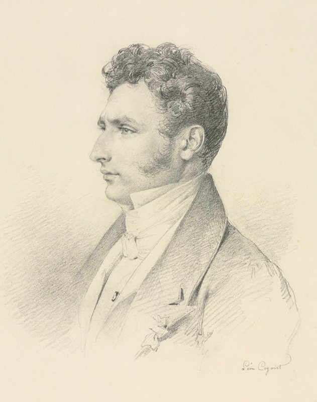 Léon Cogniet - Portrait of a Gentleman
