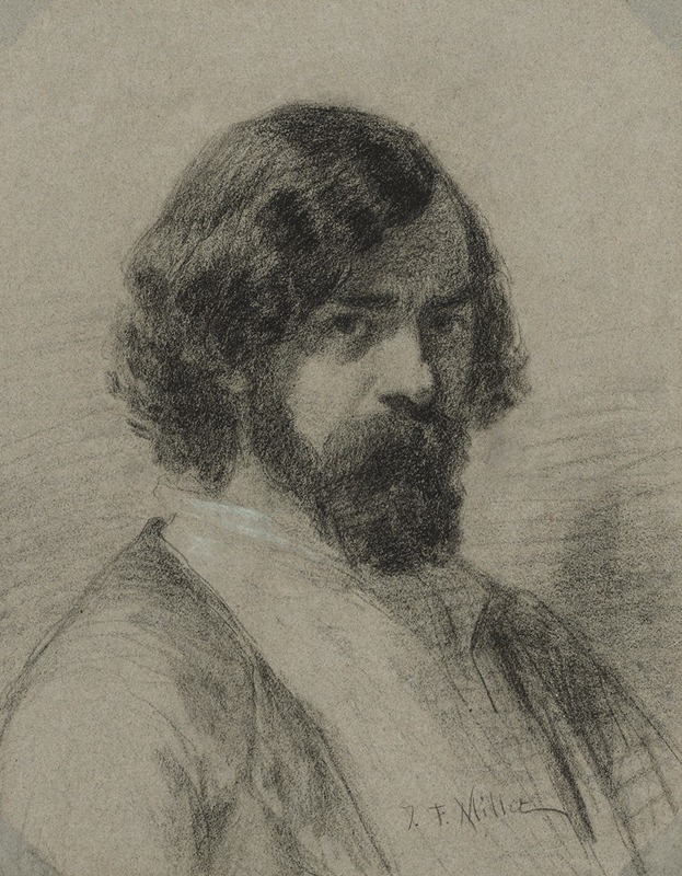 Jean-François Millet - Portrait of Narcisse Virgile Diaz de la Peña