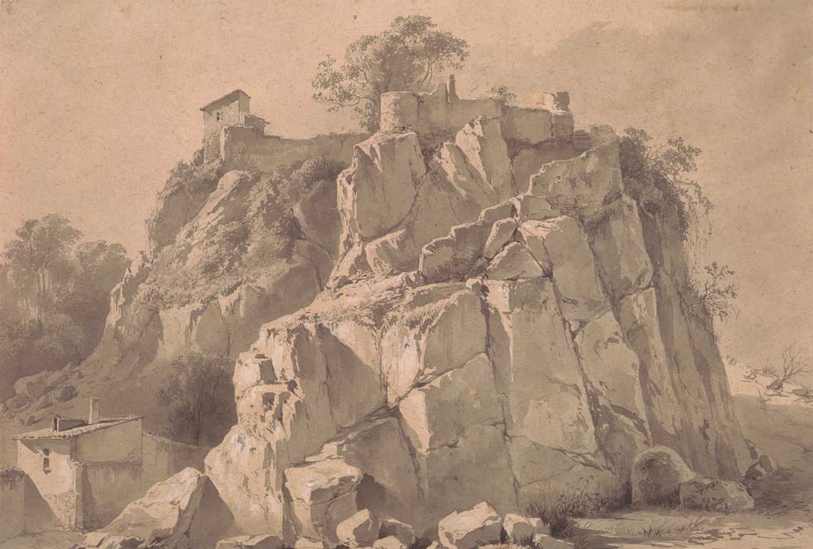 Jean-Jacques de Boissieu - The Rock of Beauregard, Lyon