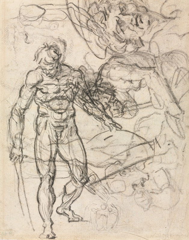 Jean-Honoré Fragonard - Figure Studies (verso)
