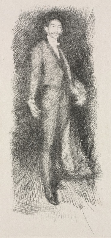James Abbott McNeill Whistler - Portrait of Count Robert de Montesquiou