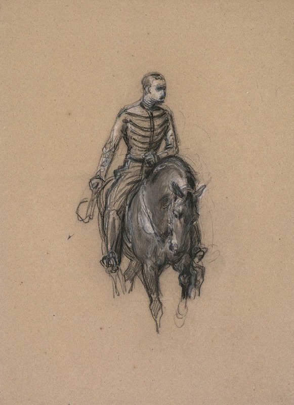 Isidore Pils - Militaire a cheval (Soldier on Horseback)