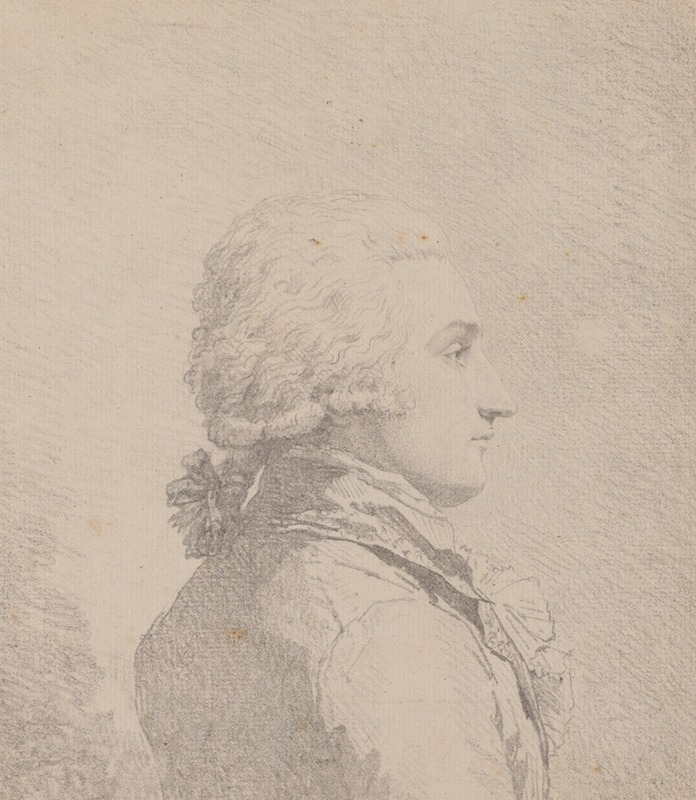 Louis Rolland Trinquesse - Profile Portrait of a Man