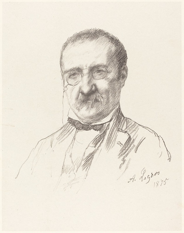 Alphonse Legros - M. Champfleury