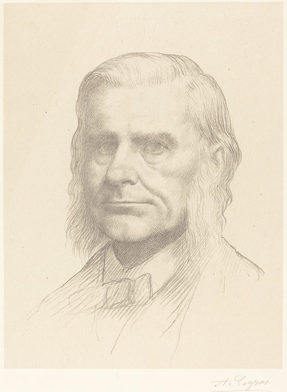 Alphonse Legros - Professor Huxley, 2nd plate