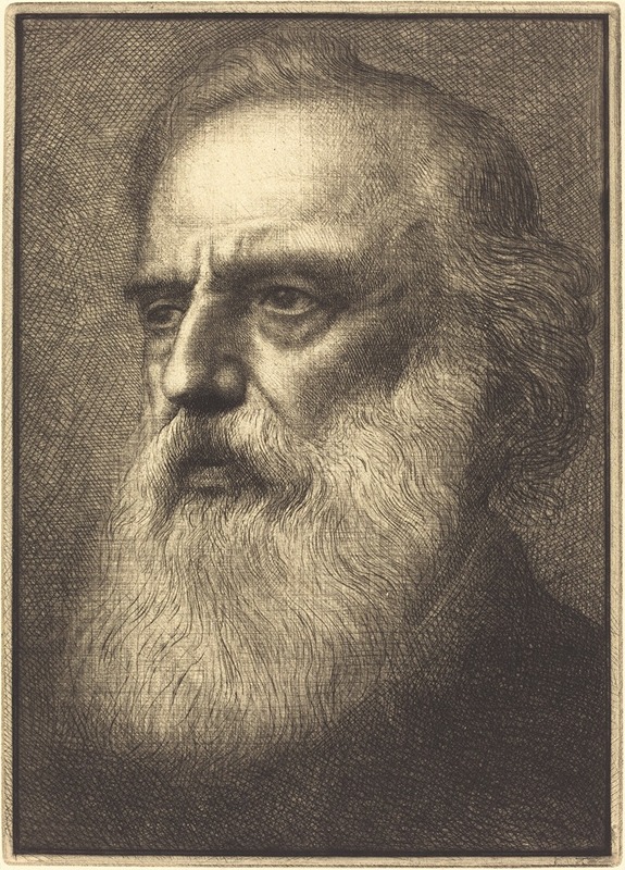 Alphonse Legros - Self-Portrait, 4th plate