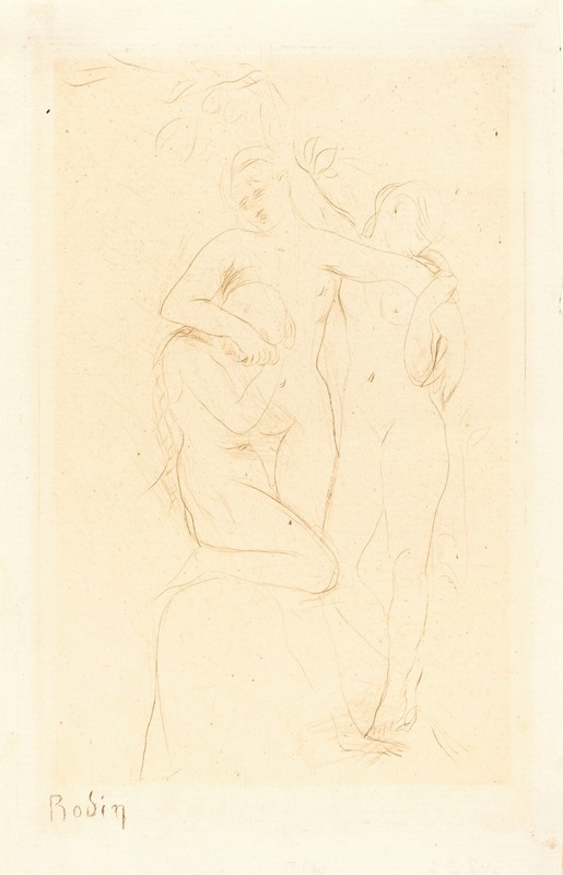 Auguste Rodin - Ames du Purgatoire