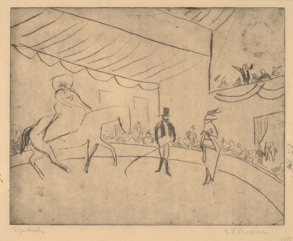 Ernst Ludwig Kirchner - Hippodrome