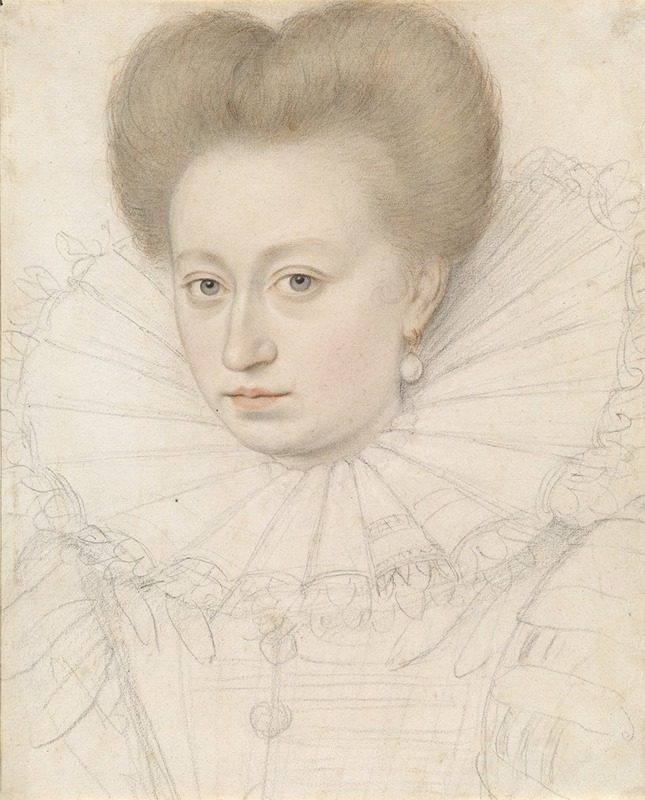 François Quesnel - Portrait of a Noblewoman (Madame de Pellegars)