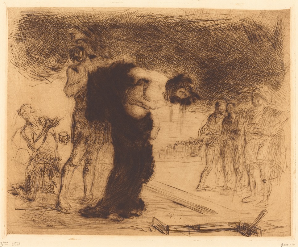 Jean-Louis Forain - Christ Stripped of His Clothes