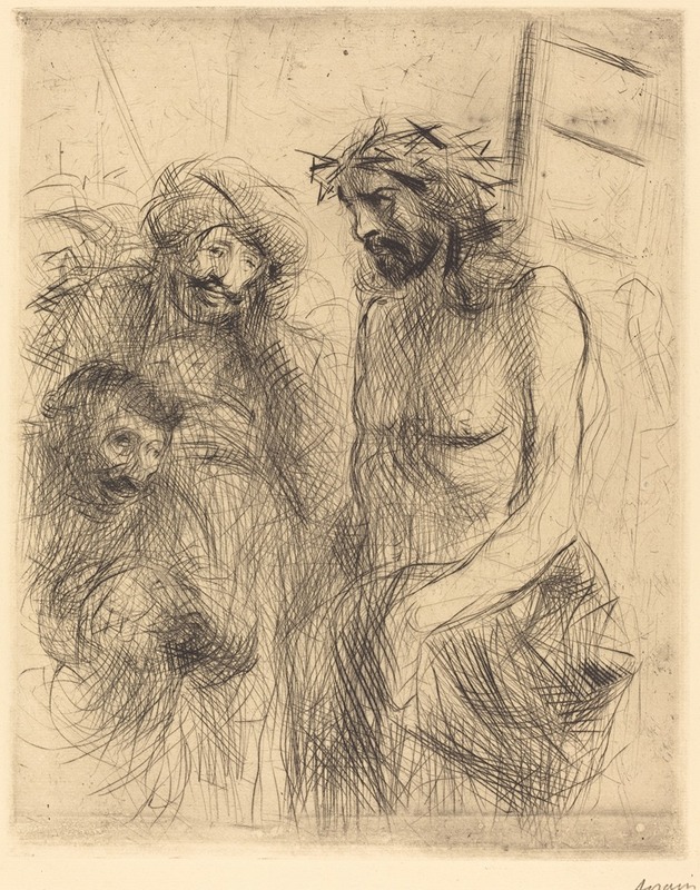 Jean-Louis Forain - The Mocking of Christ
