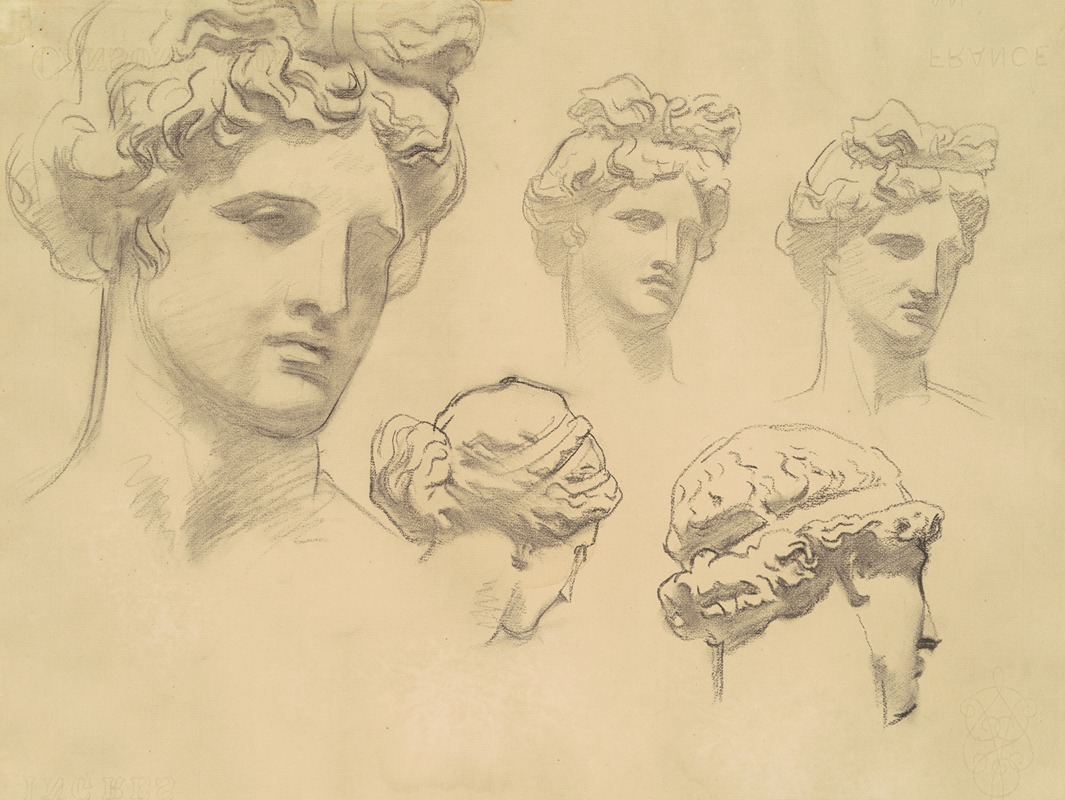 John Singer Sargent - Studies for ‘Apollo and the Muses’