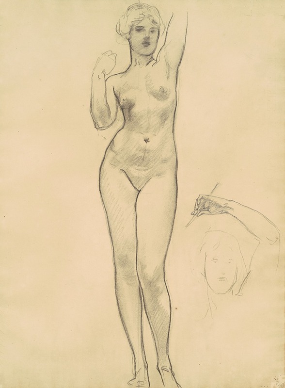 John Singer Sargent - Studies of Aphrodite for ‘Aphrodite and Eros’
