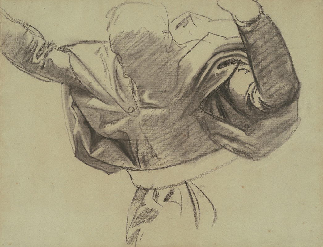 John Singer Sargent - Study for ‘Handmaid of the Lord’