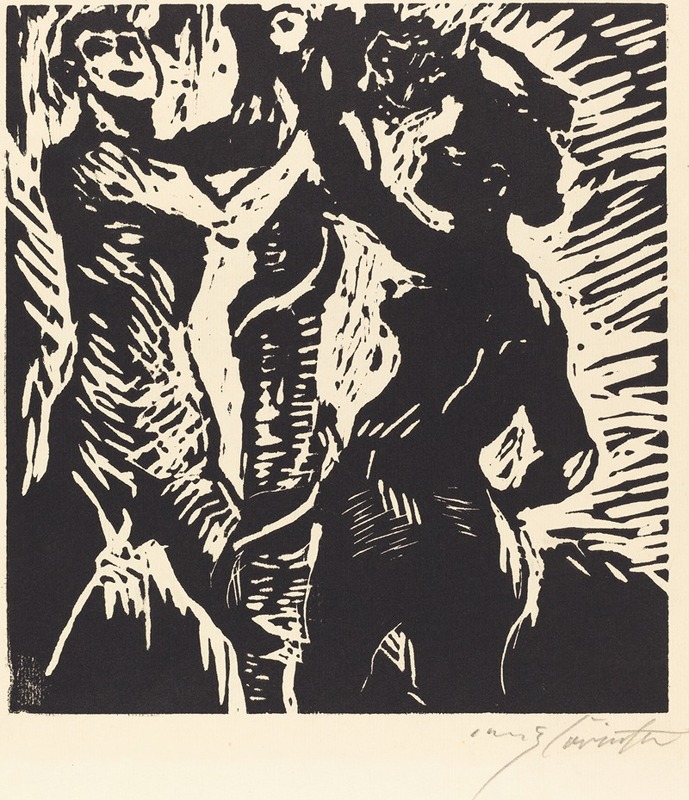 Lovis Corinth - Adam and Eve (Der Sündenfall)