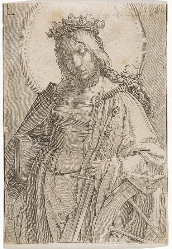 Lucas Van Leyden - St. Catherine of Alexandria
