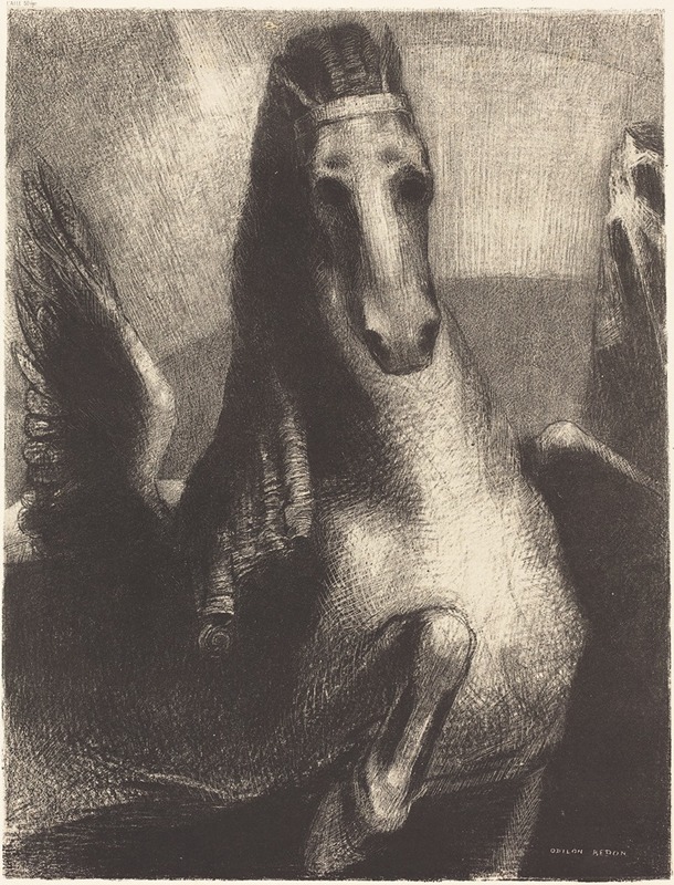 Odilon Redon - L’Aile (The Wing)