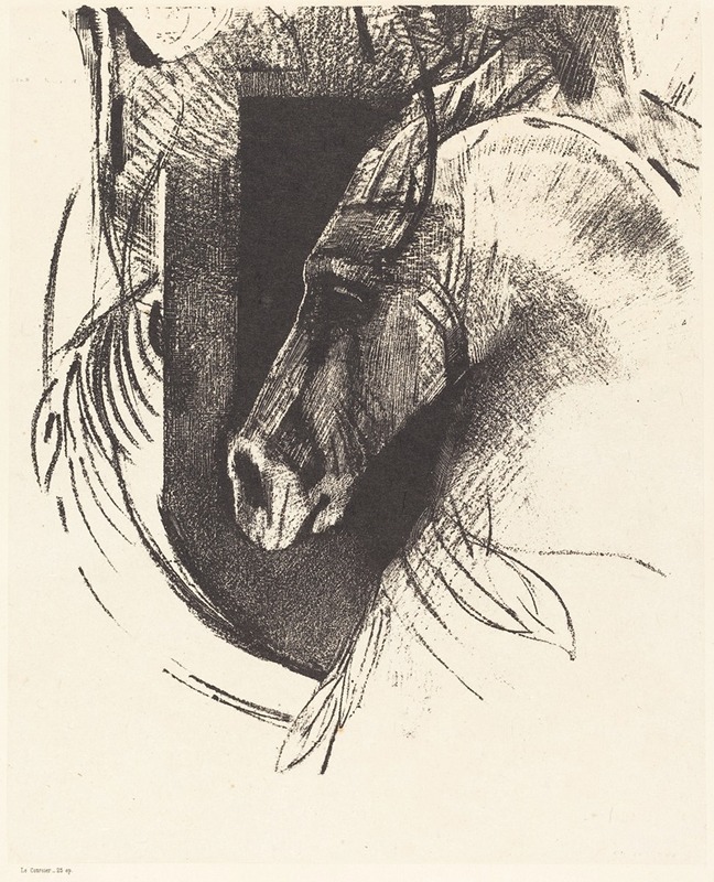 Odilon Redon - Le Coursier (The Race Horse)