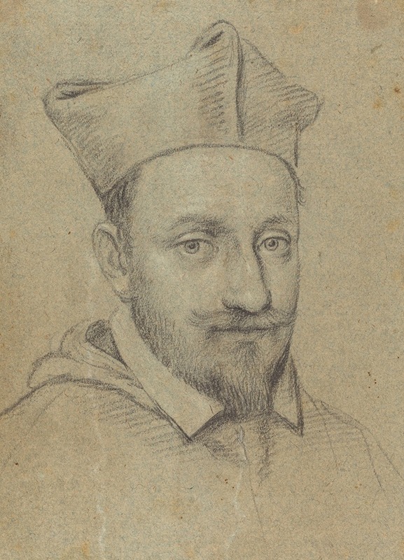 Ottavio Leoni - Portrait of a Cardinal (Alessandro Peretti Montalto)