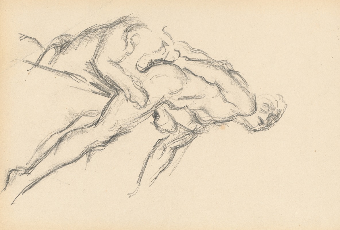 Paul Cézanne - Study of Puget’s ‘Milo of Crotona’