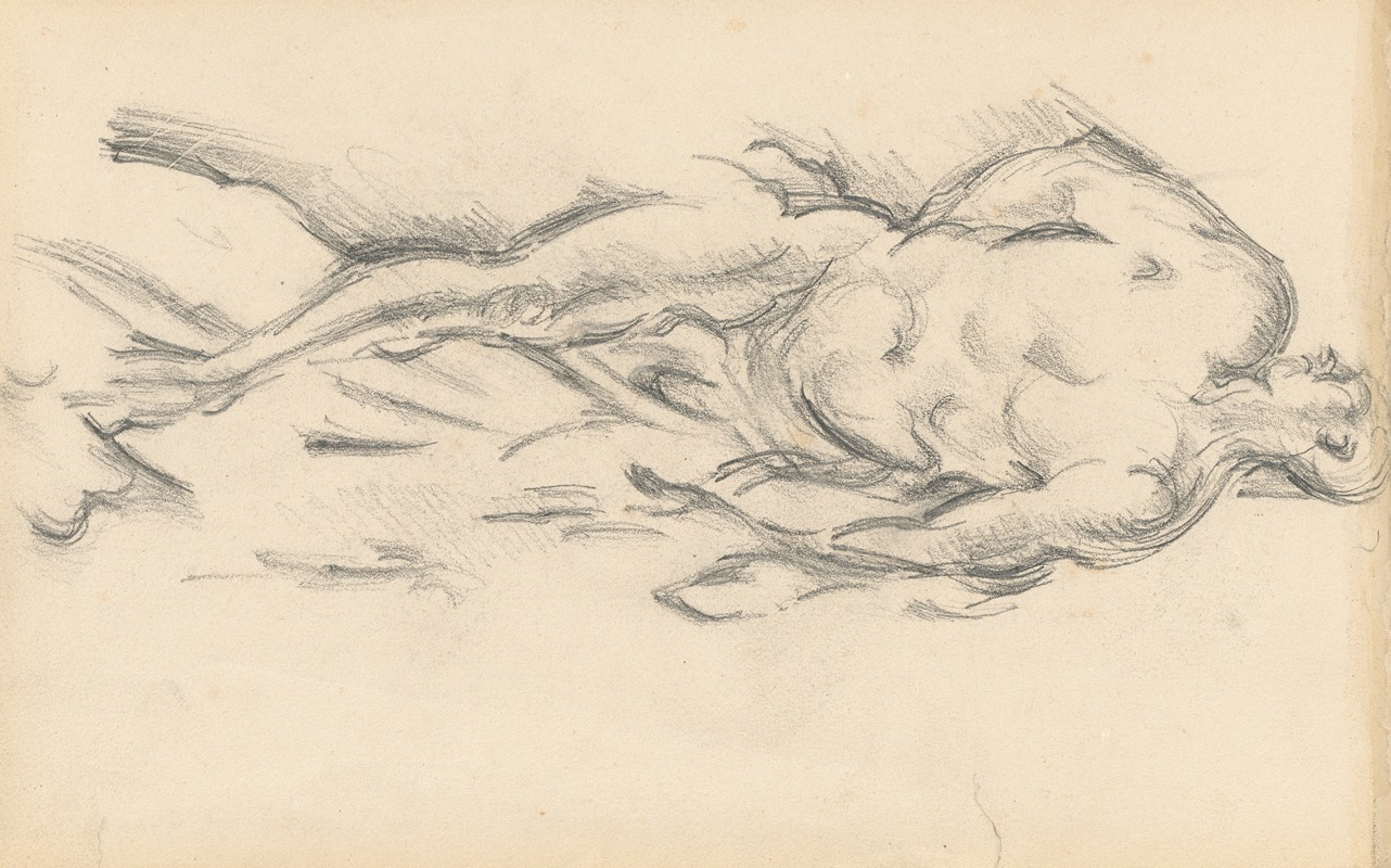 Paul Cézanne - Study of Puget’s ‘Milo of Crotona’