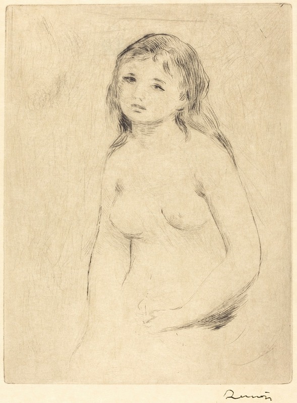 Pierre-Auguste Renoir - Study for a Bather (Etude pour une baigneuse)