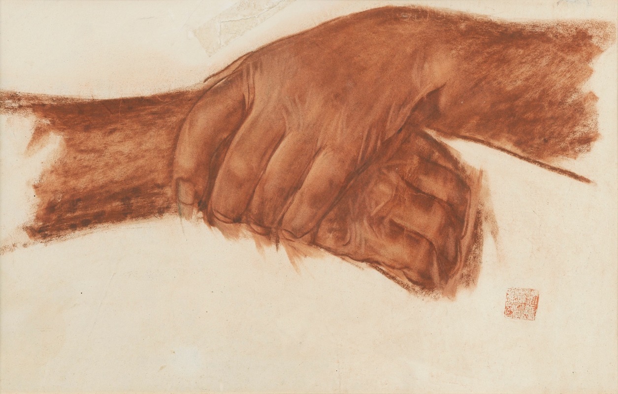 Alexandre Jacovleff - Study of hands